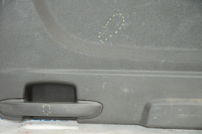 Lower trunk door trim Ford Escape MK3 13-16 prerest black, scratches