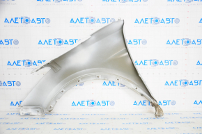 Front right wing Hyundai Santa FE Sport 13-18 white SWP, bent at the bottom, dented