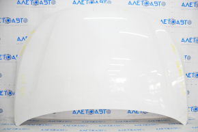 Hood bare Hyundai Santa FE Sport 13-18 white SWP, dented corners, dent