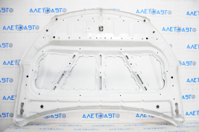 Hood bare Hyundai Santa FE Sport 13-18 white SWP, dented corners, dent