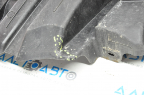 Front bumper protection Ford Escape MK3 13-16 prerest, missing fragment, cracks, torn