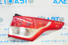 Outer wing lamp right Ford Escape MK3 13-16 pre-restoration, melted, for polishing