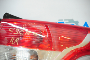Outer wing lamp right Ford Escape MK3 13-16 pre-restoration, melted, for polishing