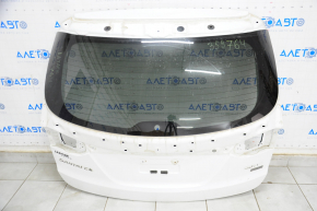 Boot door bare with glass Hyundai Santa FE Sport 13-14 white SWP pressed