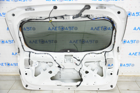 Boot door bare with glass Hyundai Santa FE Sport 13-14 white SWP pressed
