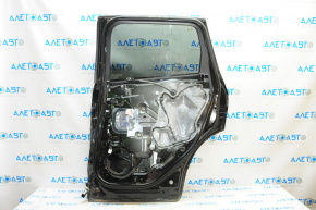 Door assembly rear right Ford Escape MK3 13-19 black UH, dent