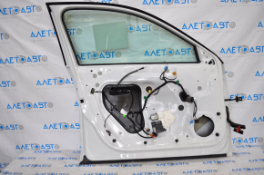 Door assembly front left VW Passat b8 16-19 USA white LC9A, butt