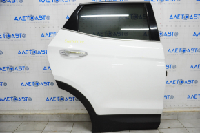 Door assembly rear right Hyundai Santa FE Sport 13-18 white SWP