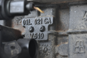 Engine VW Passat b7 12-15 USA diesel CBB 86k with injectors, started