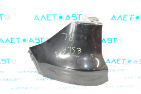 Rear bumper bare left Ford Escape MK3 13-16 prerest, black UH