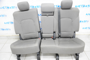 Rear row of seats 2 row Hyundai Santa FE Sport 13-16 pre-restyling, cloth gray