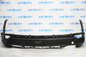 Rear bumper bare Hyundai Santa FE Sport 13-14 pre-rest lower structure,