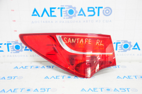 Light outer wing left Hyundai Santa FE Sport 13-16 dorest halogen
