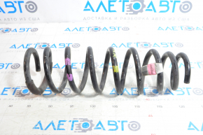 Rear right spring for Hyundai Sonata 15-19, stiffness 2, pink, yellow