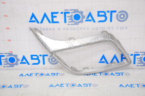 Right muffler frame VW Tiguan 18-21 chrome, worn, swollen chrome