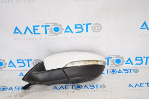 Left side mirror complete VW Passat b8 16-19 USA 10 pins, turn signal, white LC9A