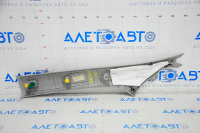 Right front pillar trim for Hyundai Santa FE Sport 13-16 gray