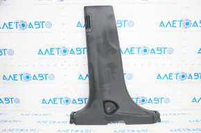 Center pillar trim lower left Hyundai Santa FE Sport 13-18 black, scratch