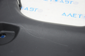 Center pillar trim lower left Hyundai Santa FE Sport 13-18 black, scratch