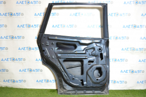 Door bare rear left Nissan Pathfinder 13-15 under chrome molding Hybrid blue RBG, dents