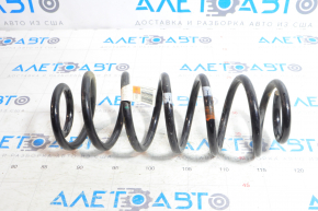 Rear left spring Hyundai Elantra AD 17-20 stiffness 2 white orange