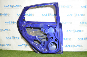 Door bare rear left Ford Focus mk3 11-18 blue B-593M, dents