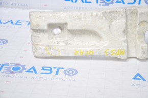 Mazda3 MPS 09-13 rear bumper absorber dented corner, cracks, dents