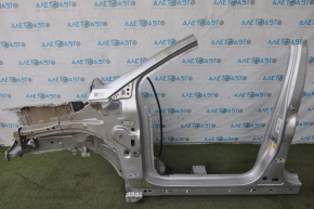 Front quarter left Lincoln MKC 15-19 silver, with center pillar