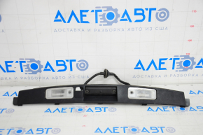Hyundai Santa FE Sport 13-16 trunk door number plate light assembly for camera