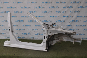 Front right quarter VW Passat b7 12-15 USA white, with central pillar, butt