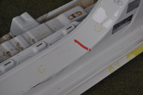 Front left quarter VW Passat b7 12-15 USA white, with central pillar, pokes
