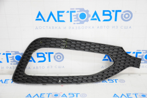 Left bumper grille Hyundai Santa FE Sport 13-16 prerest usa under fog lights, crack, broken fasteners