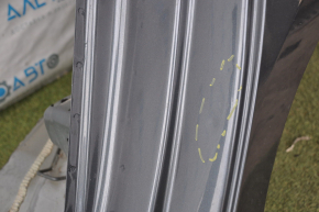 Quarter wing rear left Chevrolet Volt 11-15 graphite with central pillar, dented, bumps