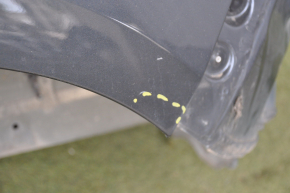 Quarter wing rear left Chevrolet Volt 11-15 graphite with central pillar, dented, bumps