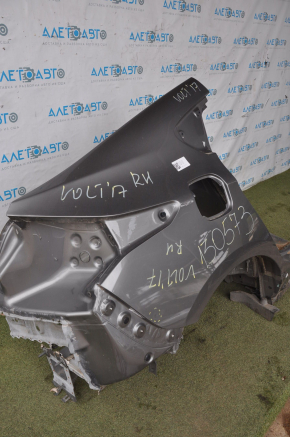 Quarter wing rear right Chevrolet Volt 16- graphite, pokes