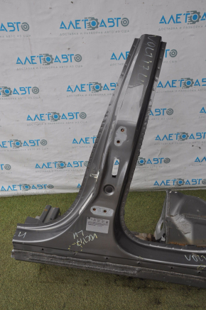 Quarter wing rear left Chevrolet Volt 16- graphite with central pillar, bumpers