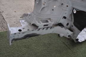 Front right quarter VW Passat b7 12-15 USA white with central pillar, pokes