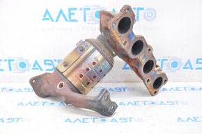 Exhaust manifold with catalytic converter Hyundai Santa FE Sport 13-16 prerest 2.4