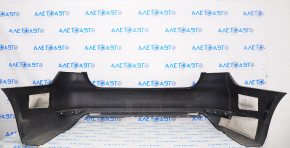 Bare rear bumper VW Jetta 11-14 USA hybrid, blue, worn, broken mount