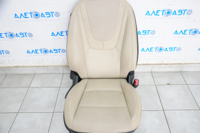 Chevrolet Volt 11-15 passenger seat with airbag, mechanic, beige leather