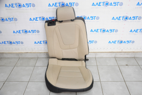 Rear row of seats 2nd row right Chevrolet Volt 11-15 leather beige, torn