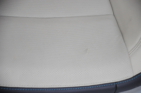 Rear row of seats 2nd row right Chevrolet Volt 11-15 leather beige, torn