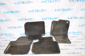 Set of mats VW Passat b7 12-15 USA black, rubber