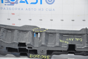 Rear bumper absorber Mitsubishi Galant 04-12 dented corner, tears, broken fasteners