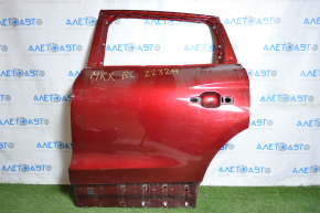 Door bare rear left Lincoln MKX 16-18 red RR, bumper