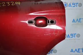 Door bare rear left Lincoln MKX 16-18 red RR, bumper