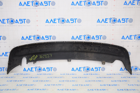 VW Jetta 12-14 USA rear bumper lip structure, hybrid, scratches, broken mount