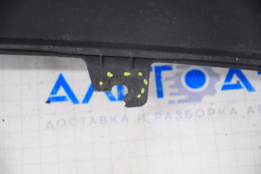 VW Jetta 12-14 USA rear bumper lip structure, hybrid, scratches, broken mount