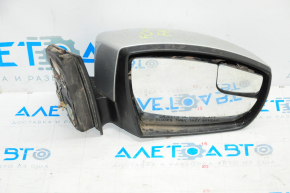 Side mirror right complete Ford Focus mk3 15-18 rest 7 pins, turn signal, silver