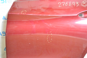 Door bare rear left Infiniti QX30 17-19 red NAJ, dented, bumps